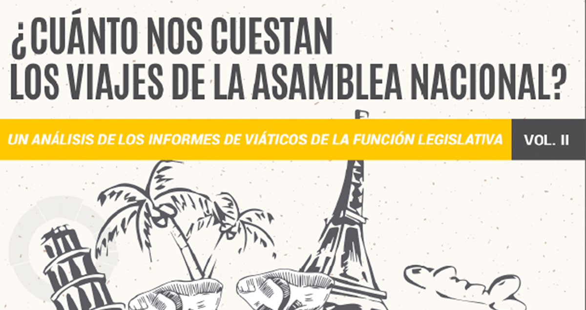 ¿Cuánto nos cuestan los viajes en la Asamblea Nacional?